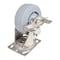 Vestil Thermoplastic Rubber Swivel With Brake Caster 5 In. Diameter x 2 In. Width 500 lb Gray CST-E-SS-5X2TPR-SWB - alternate 6